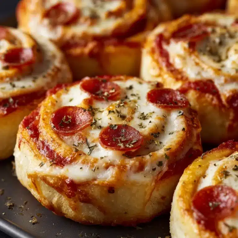 Cheesy Pepperoni Pizza Roll-Ups Recipe