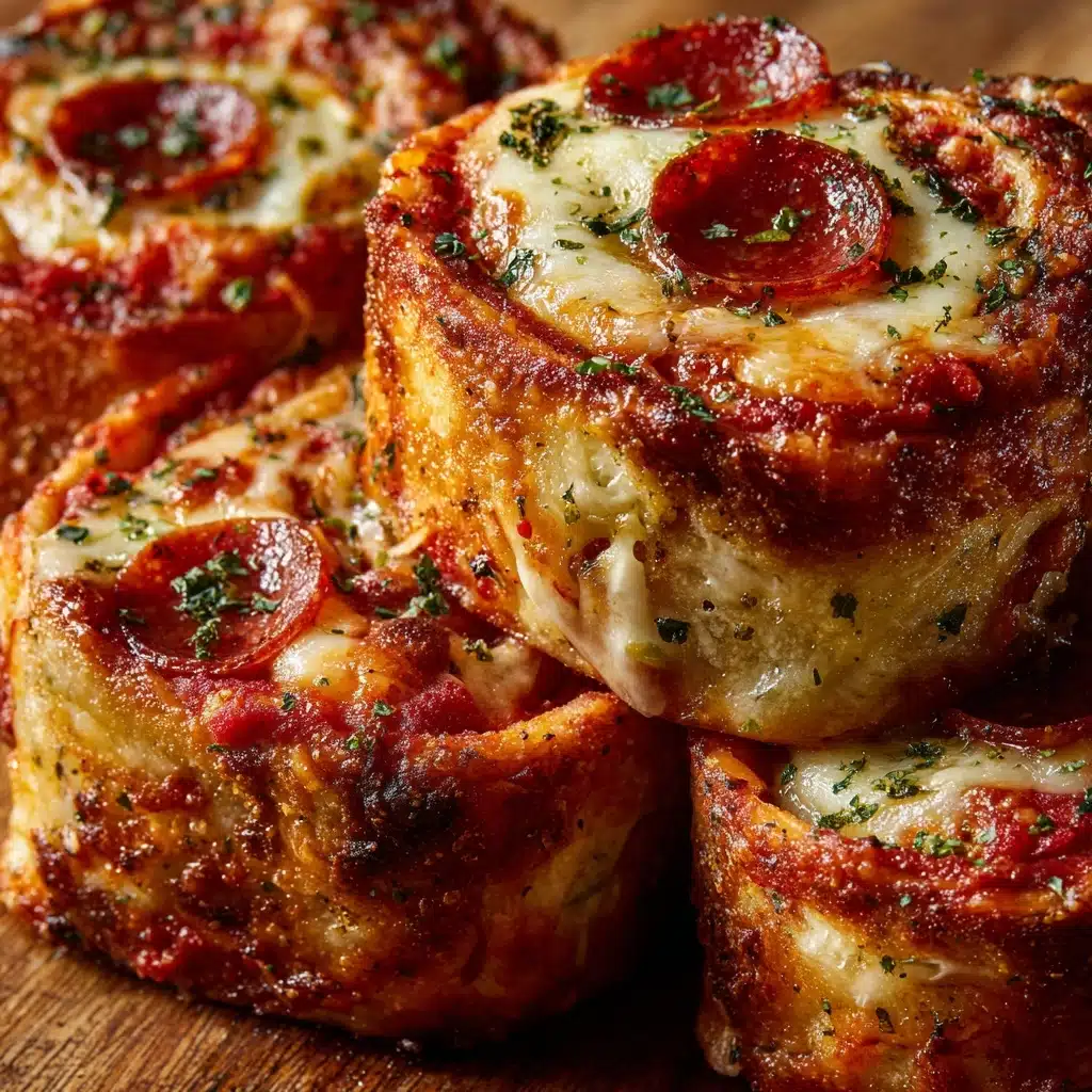 Cheesy Pepperoni Pizza Roll-Ups Recipe - Recipe Image