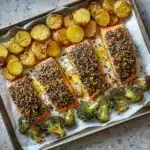 Everything Bagel Sheet Pan Salmon Recipe