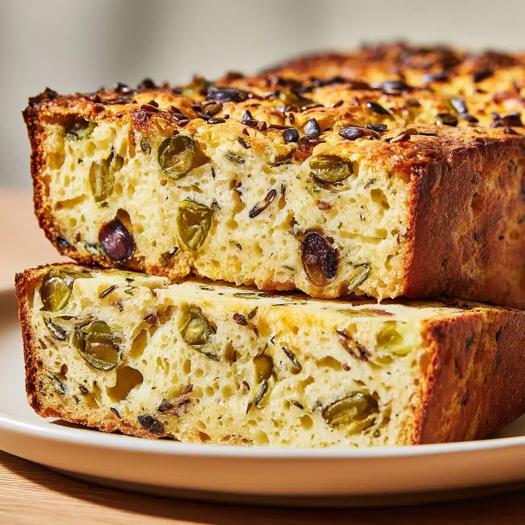 Cheese and Olive Quick Bread Recipe - Recipe Image