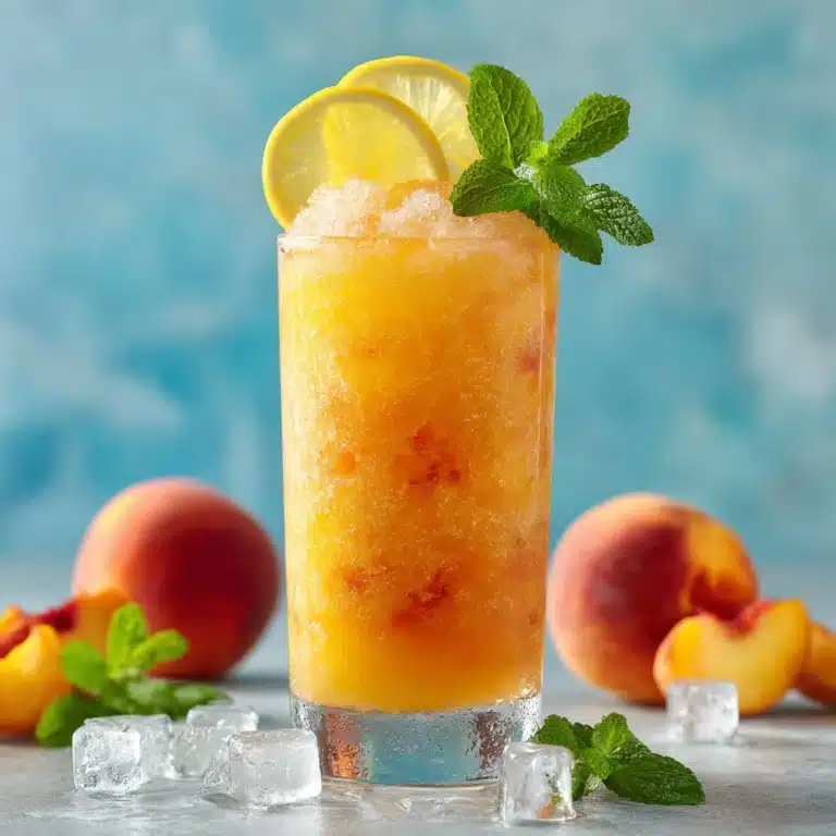Frozen Peach Lemonade: The Ultimate Summer Cooler Recipe