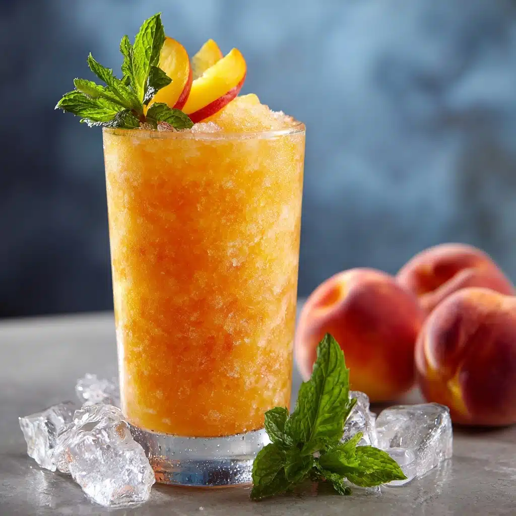 Frozen Peach Lemonade: The Ultimate Summer Cooler Recipe - Recipe Image