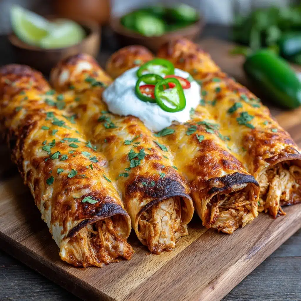 Jalapeno Popper Chicken Taquitos: A Delicious & Easy Recipe - Recipe Image