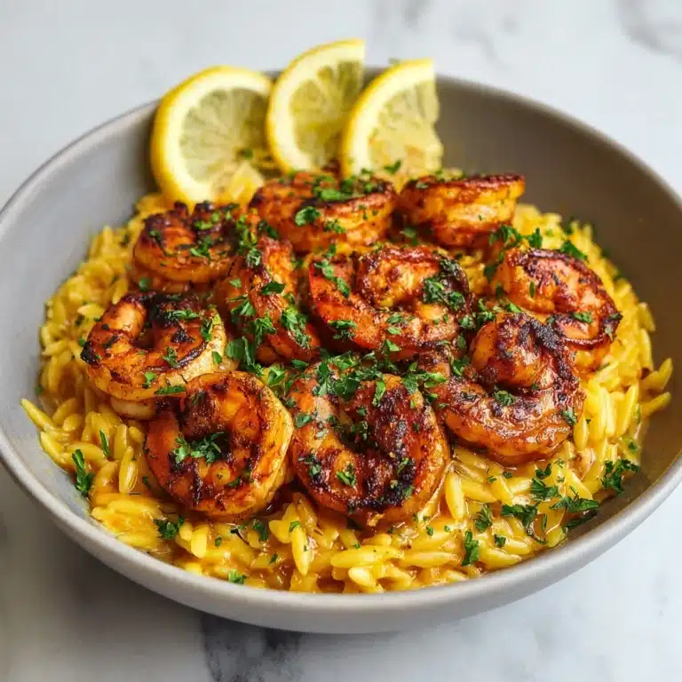 Shrimp Orzo Lemon Garlic Sauce: A Delicious & Easy Recipe