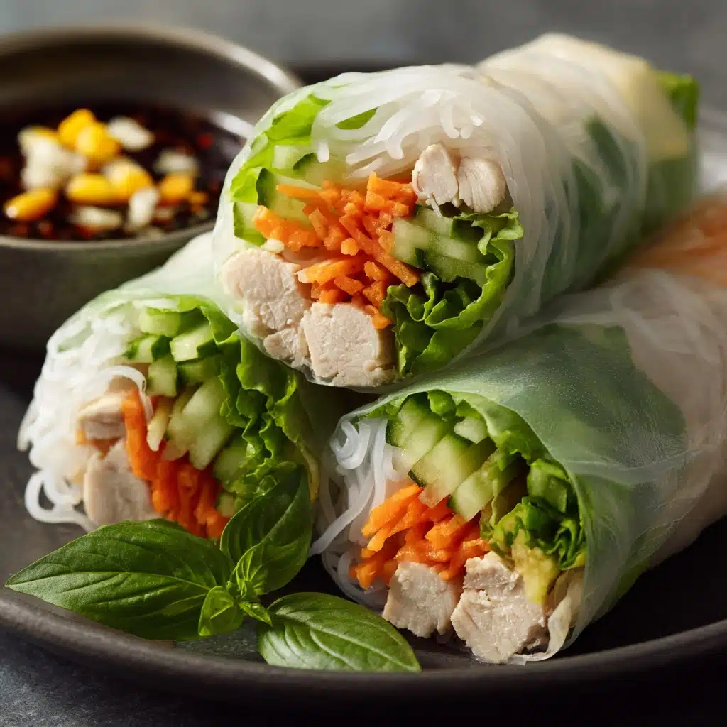 Chicken Spring Rolls Recipe - Recipe Image