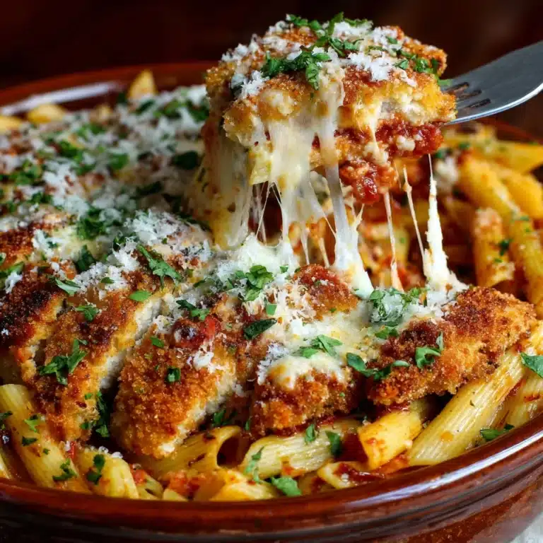 Slow Cooker Chicken Parmesan Pasta Recipe