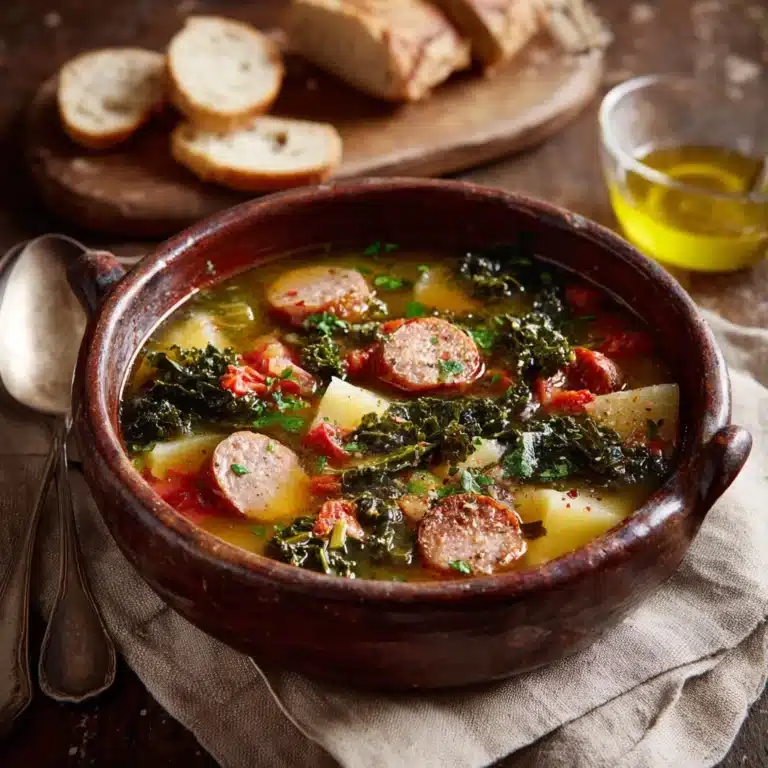 Sausage, Potato and Spinach Soup Recipe