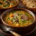 Hearty Beef Barley Soup Recipe