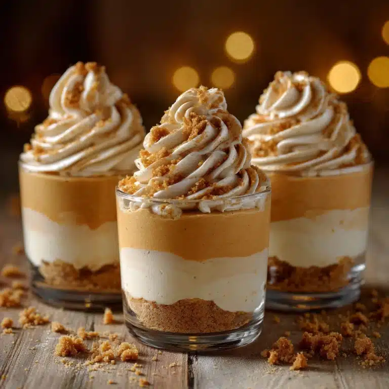 No-Bake Mini Pumpkin Cheesecakes Recipe