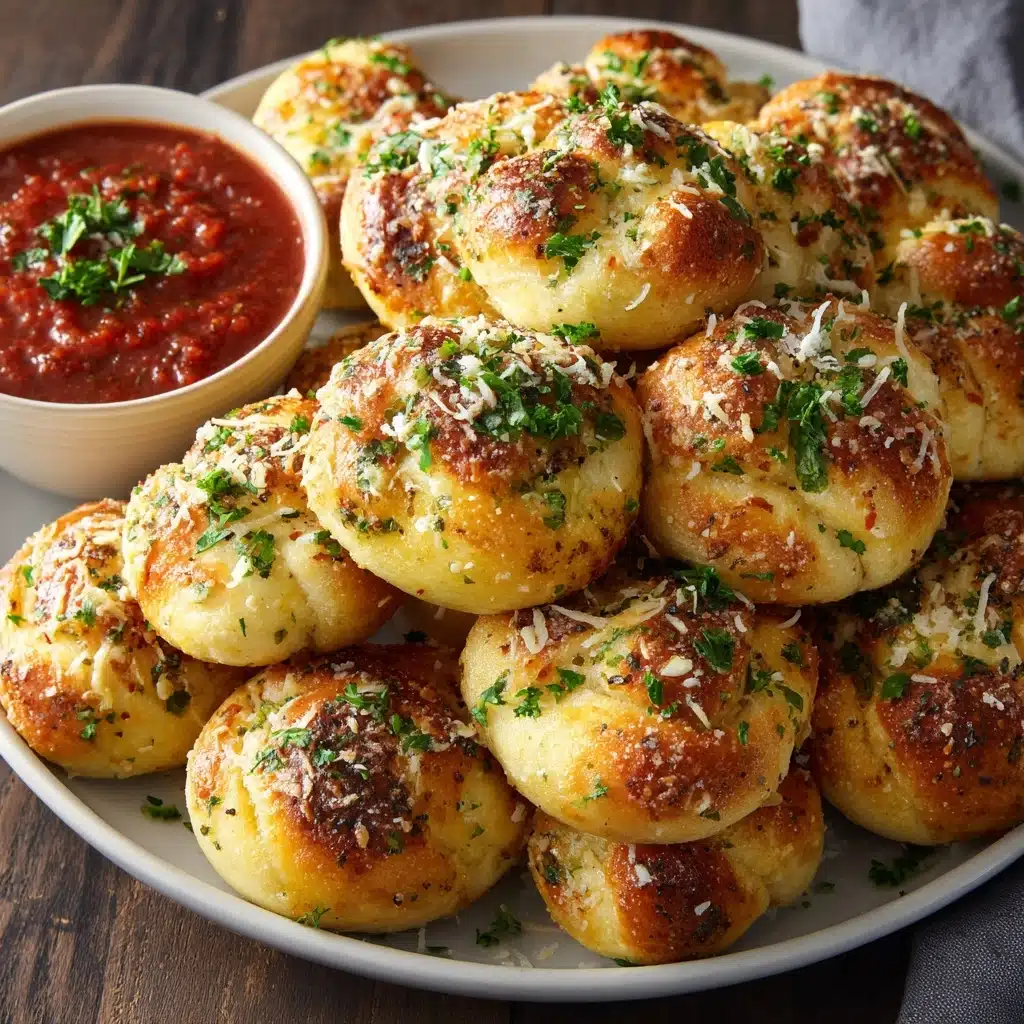 Garlic Knot Rolls Recipe - Recipe Image