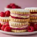 Raspberry Cream Sandwich Cookies Recipe