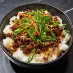 Korean Ground Beef Bowl Recipe