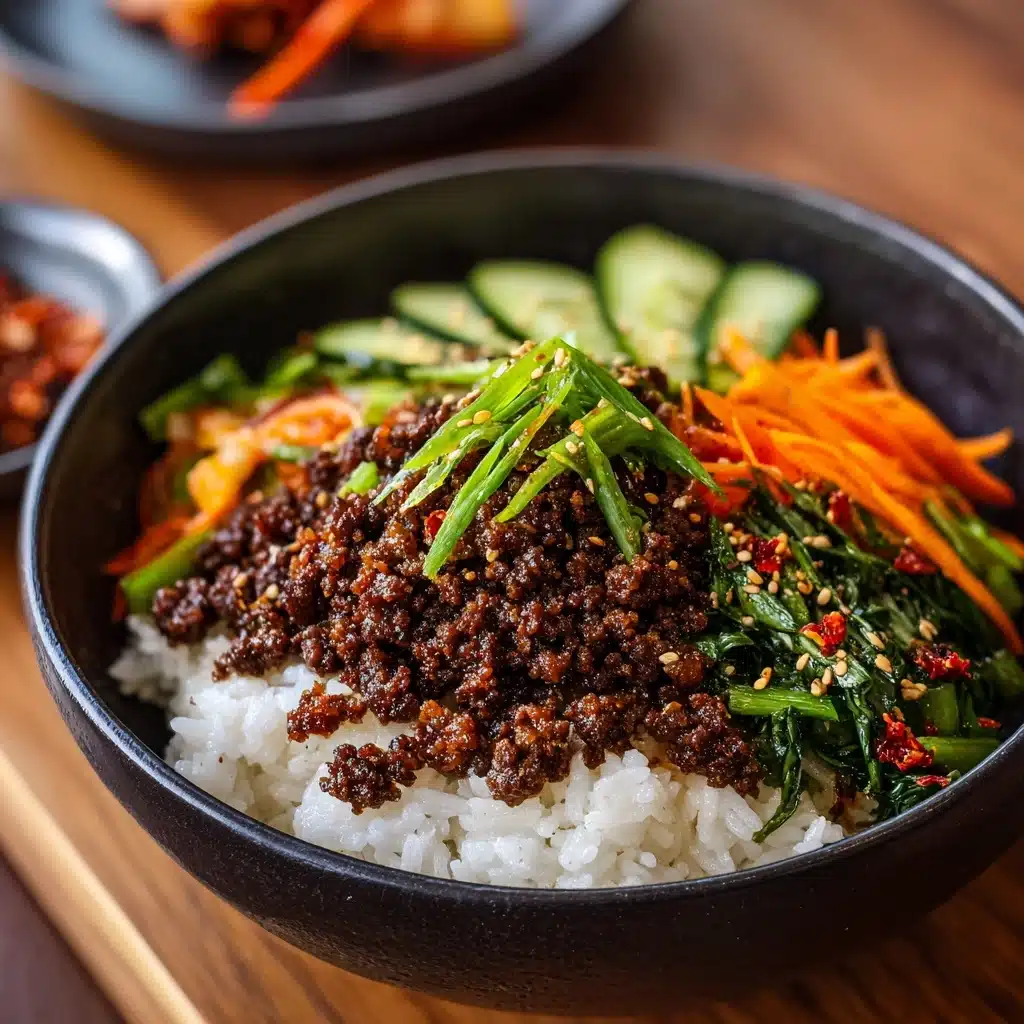 Korean Ground Beef Bowl Recipe - Recipe Image