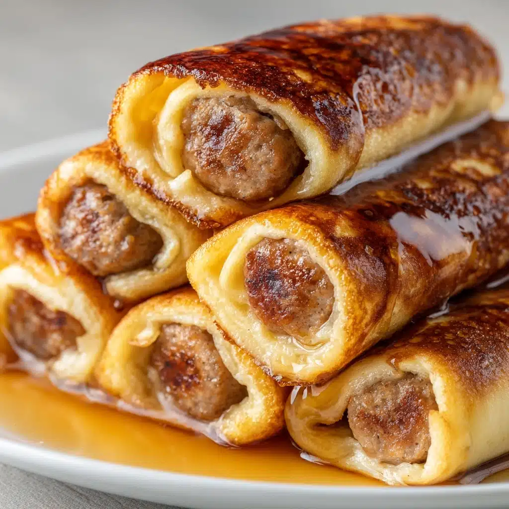 Sausage French Toast Roll-Ups Recipe