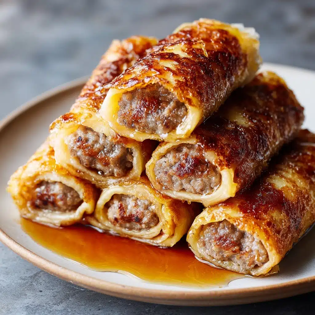 Sausage French Toast Roll-Ups Recipe - Recipe Image