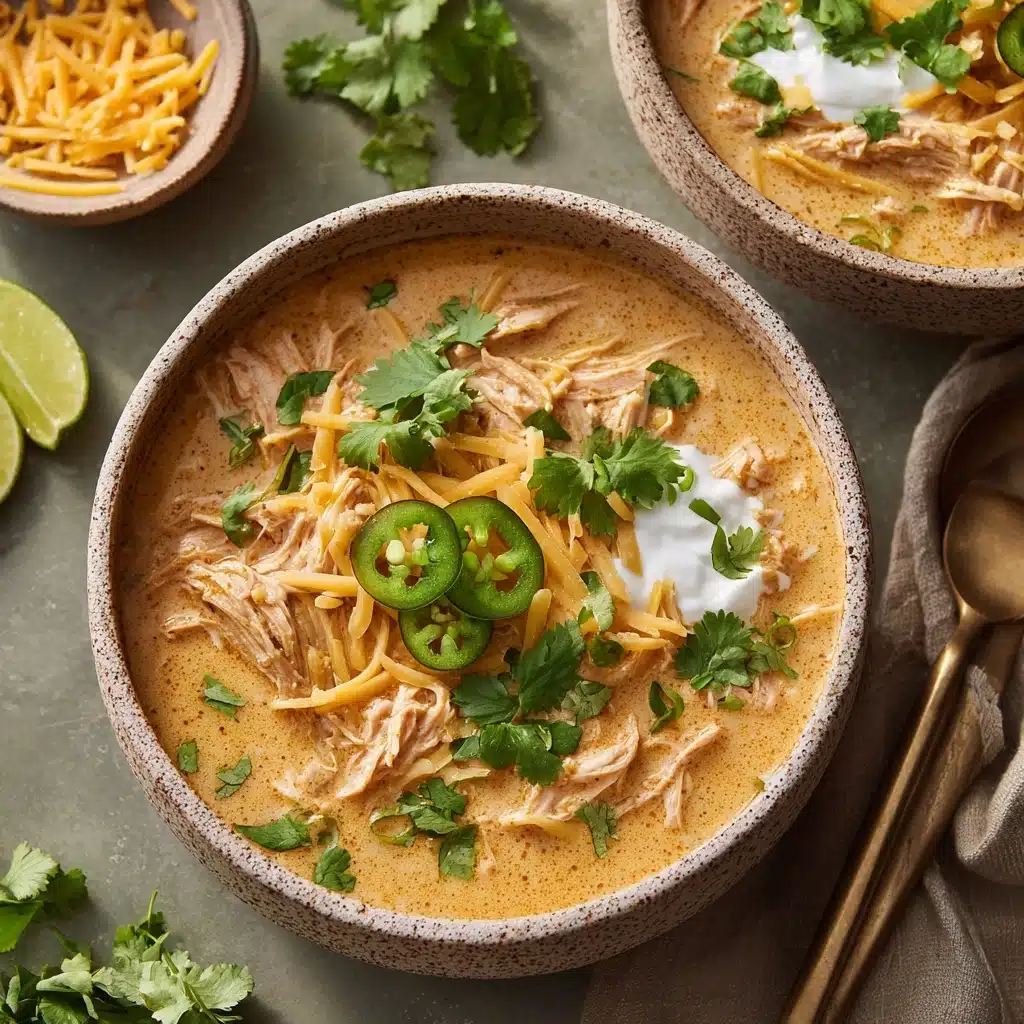 Creamy White Chicken Chili Recipe - Recipe Image