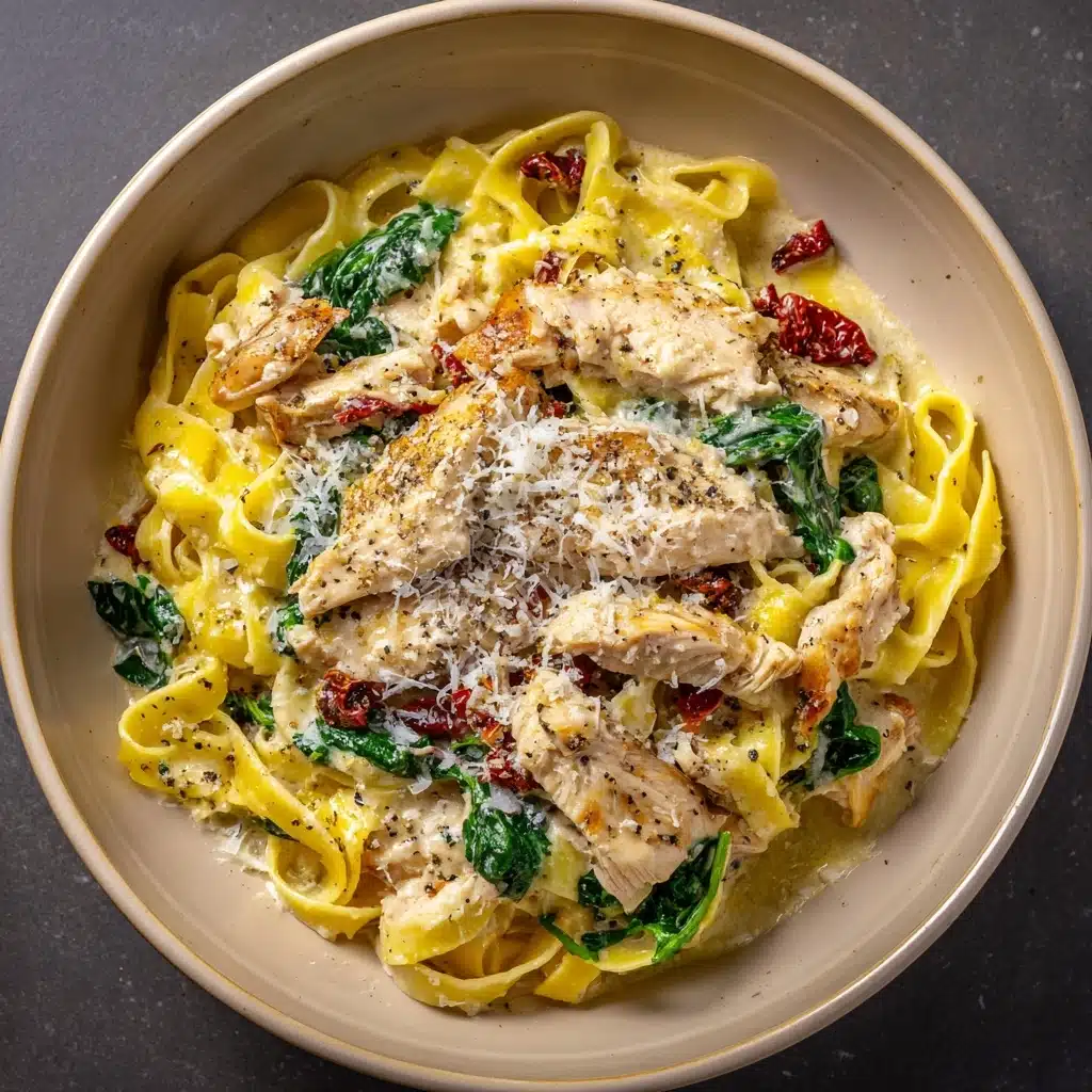 Chicken Florentine Pasta Recipe - Recipe Image