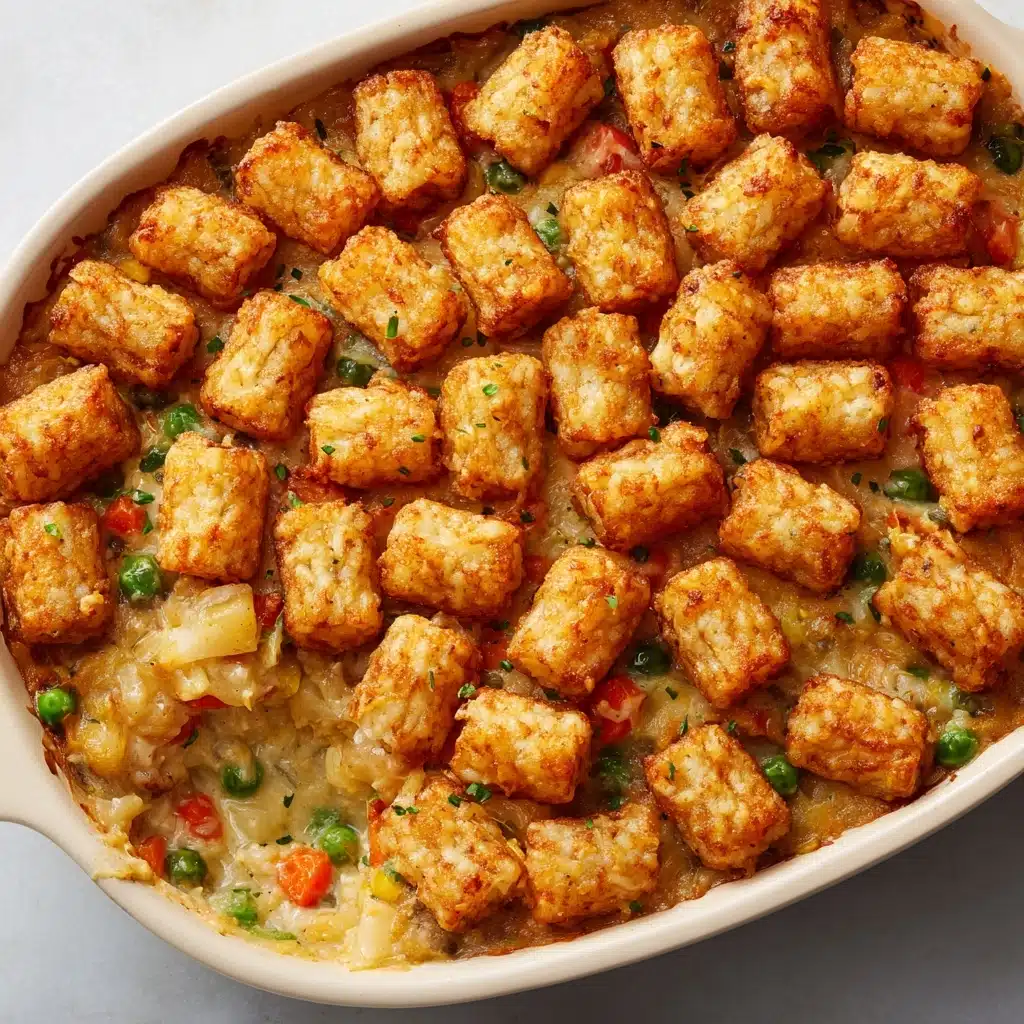 Tater Tot Chicken Pot Pie Recipe - Recipe Image