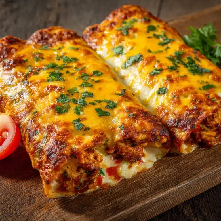 Baked Chicken Chimichangas Recipe