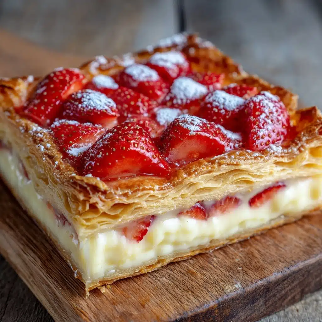 Strawberry Danish Recipe - Recipe Image