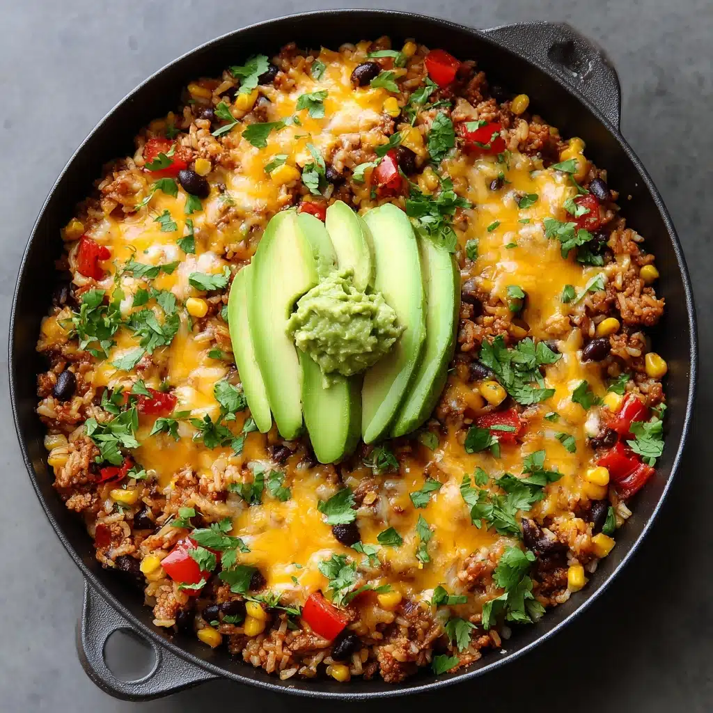 Taco Rice Skillet Recipe - Recipe Image