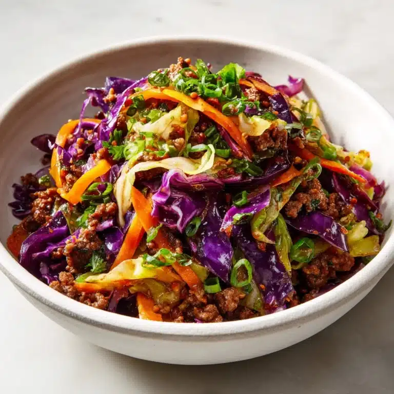 Ground Beef and Cabbage Stir-Fry Recipe