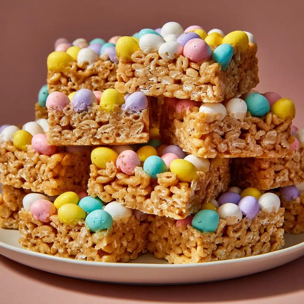Easter Rice Krispie Bars Recipe - Recipe Image