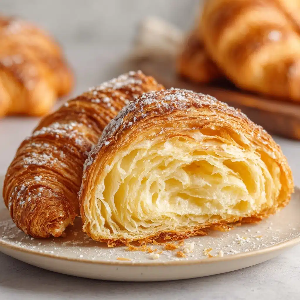 Classic Butter Croissants Recipe