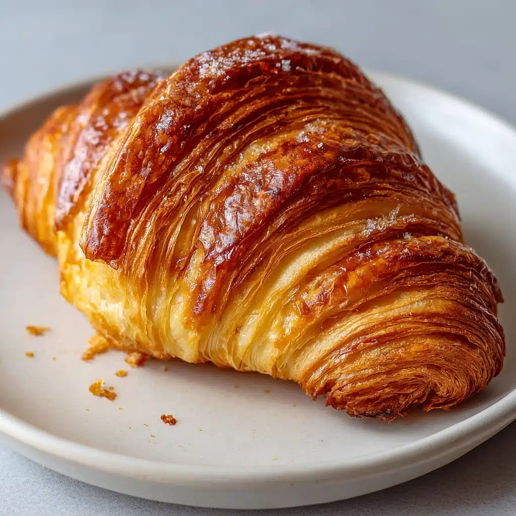 Classic Butter Croissants Recipe - Recipe Image