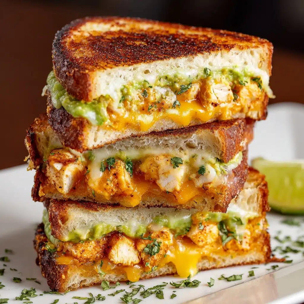 Chicken Avocado Melt Sandwich Recipe