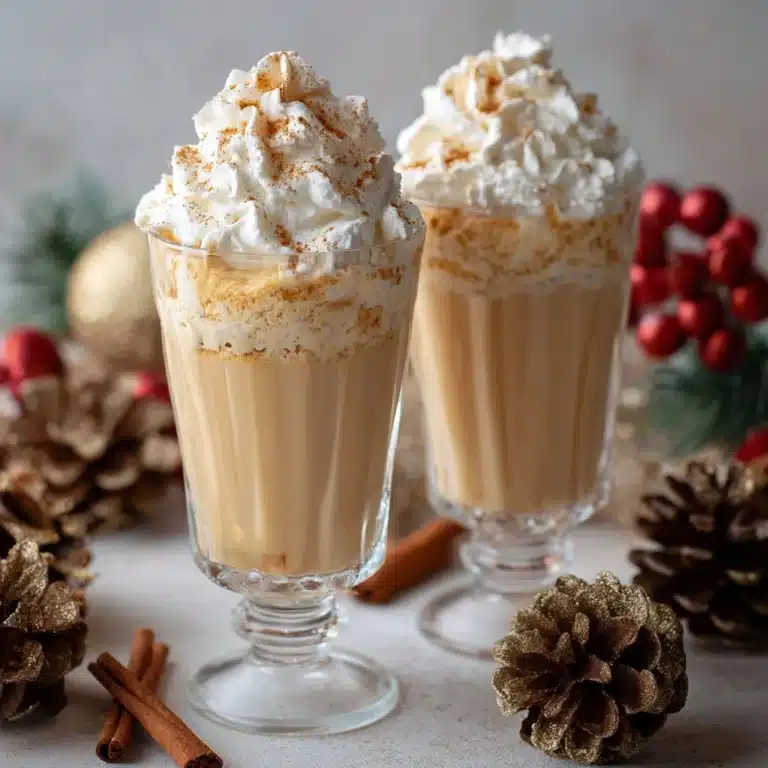 Eggnog Milkshake Recipe