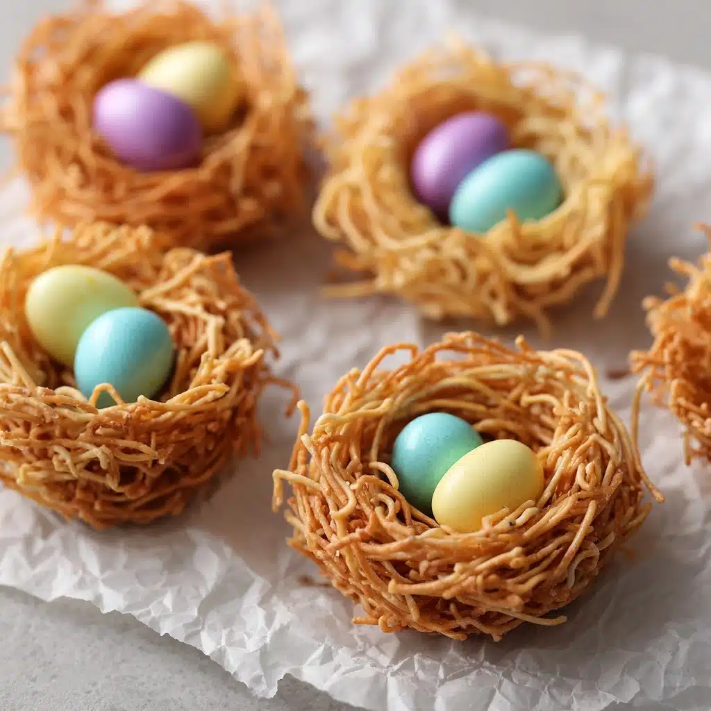Easter Tumbleweed Candies Recipe - Recipe Image
