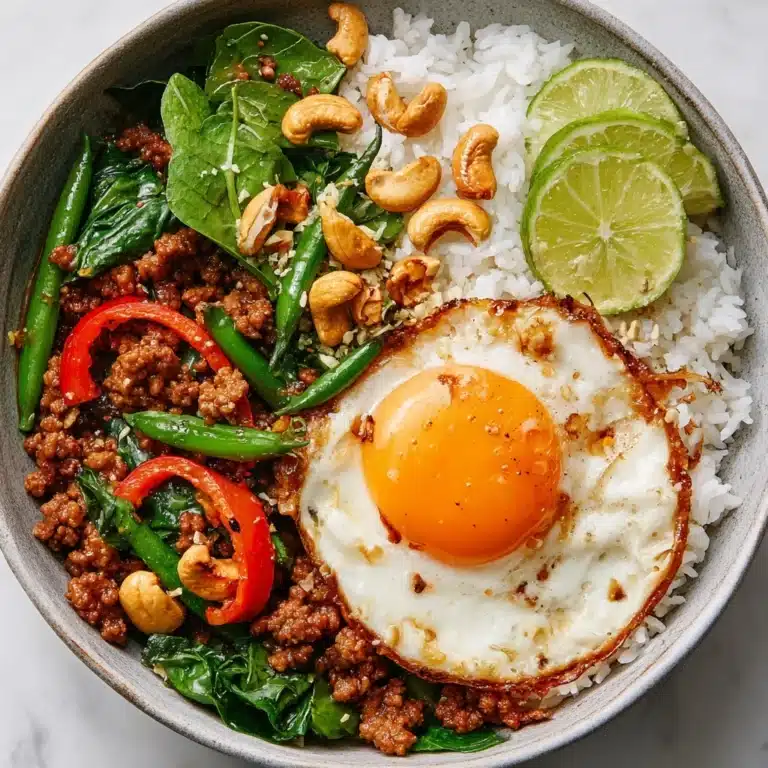 Thai Basil Cashew Chicken Recipe