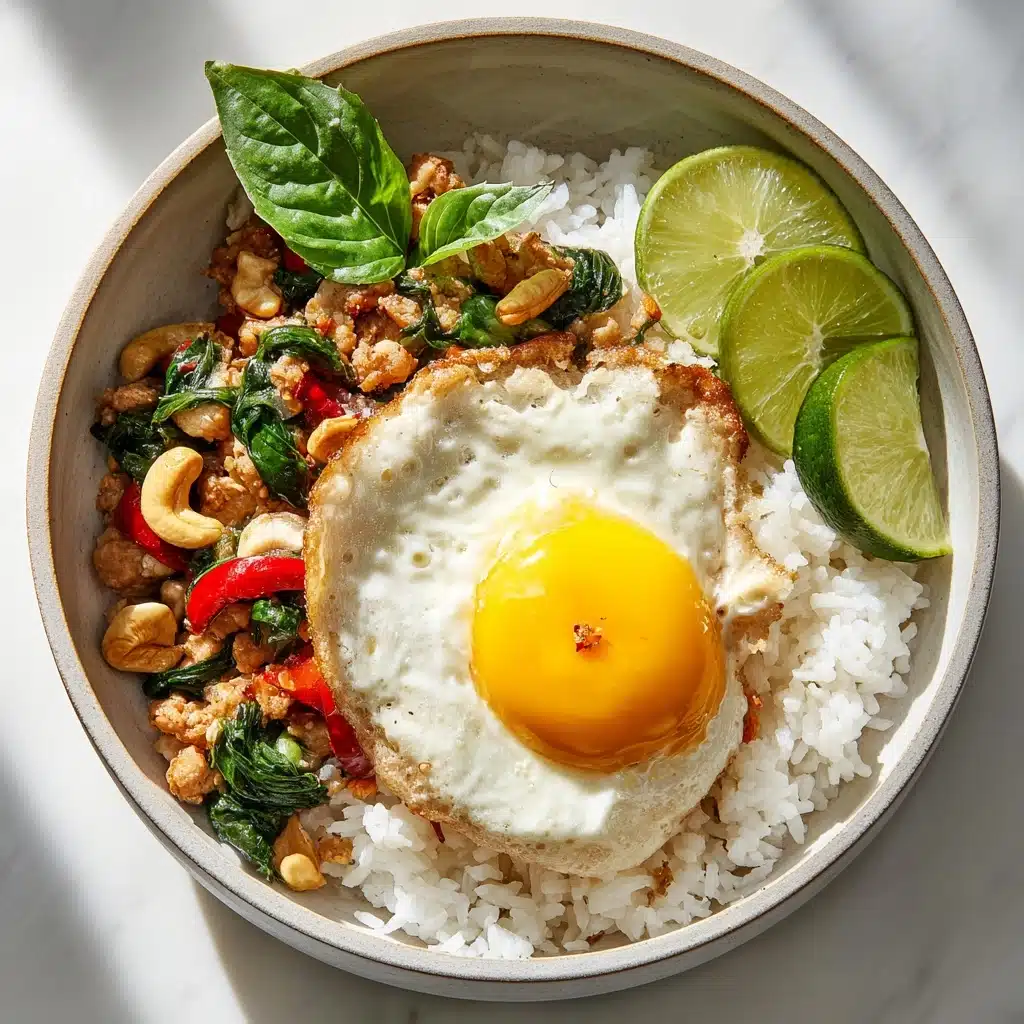 Thai Basil Cashew Chicken Recipe - Recipe Image