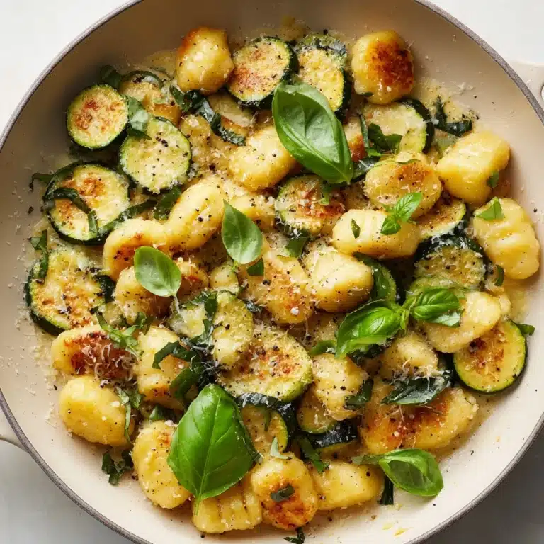 Lemon and Basil Gnocchi Recipe