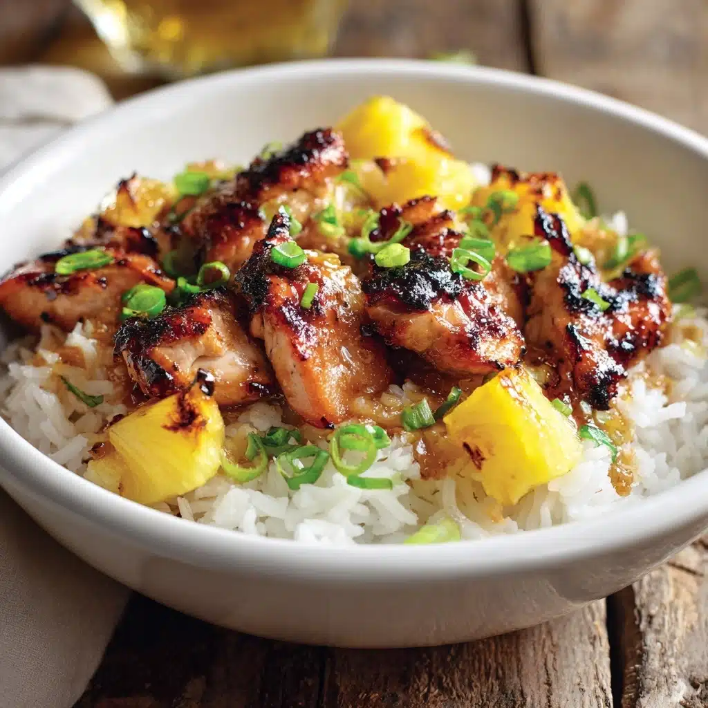Tropical Pineapple Chicken & Rice Delight Recipe - Recipe Image
