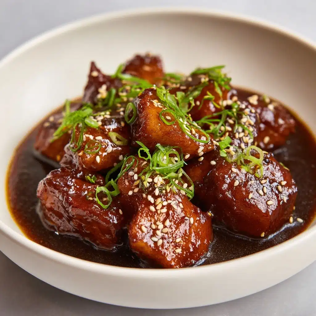 Slow Cooker Honey Garlic Chicken Recipe - Recipe Image