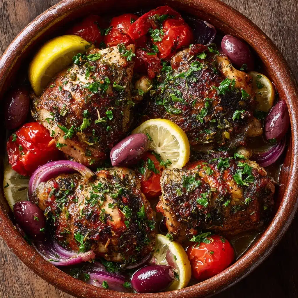 Slow Cooker Greek Chicken Recipe - Recipe Image