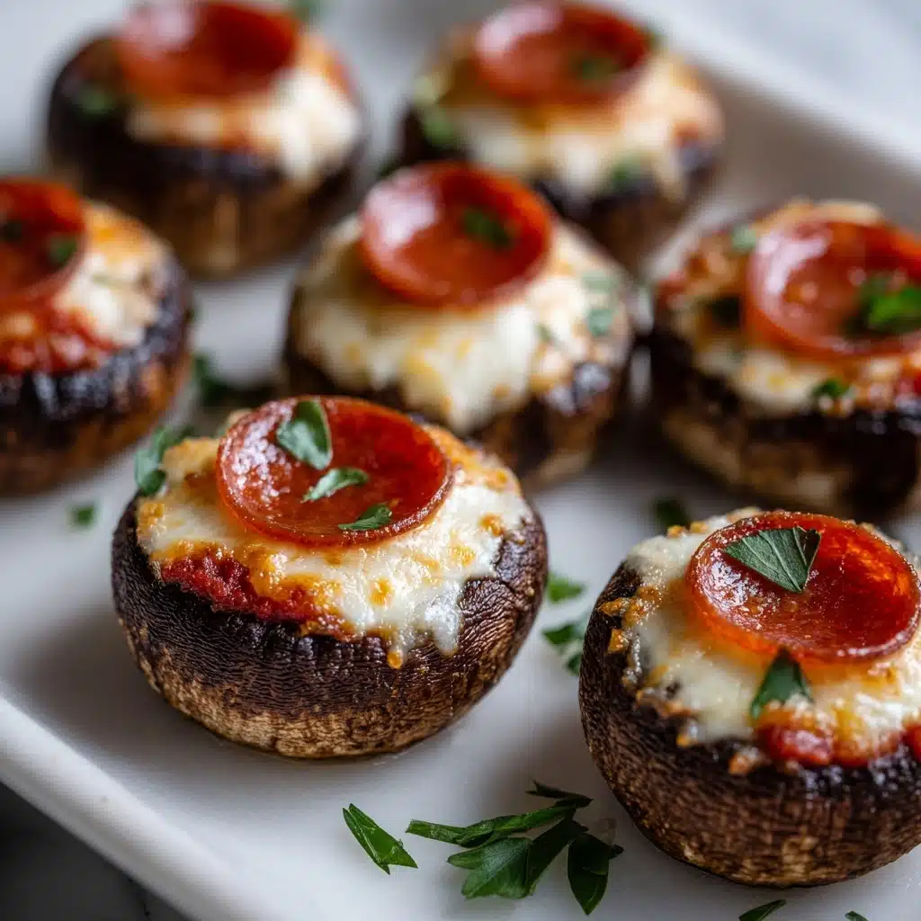Keto Stuffed Mushrooms Recipe - Recipe Image