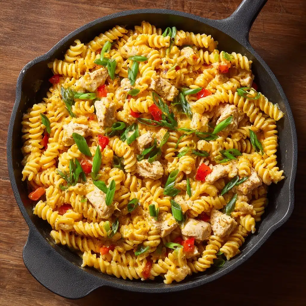 Creamy Chicken Fajita Pasta Recipe - Recipe Image