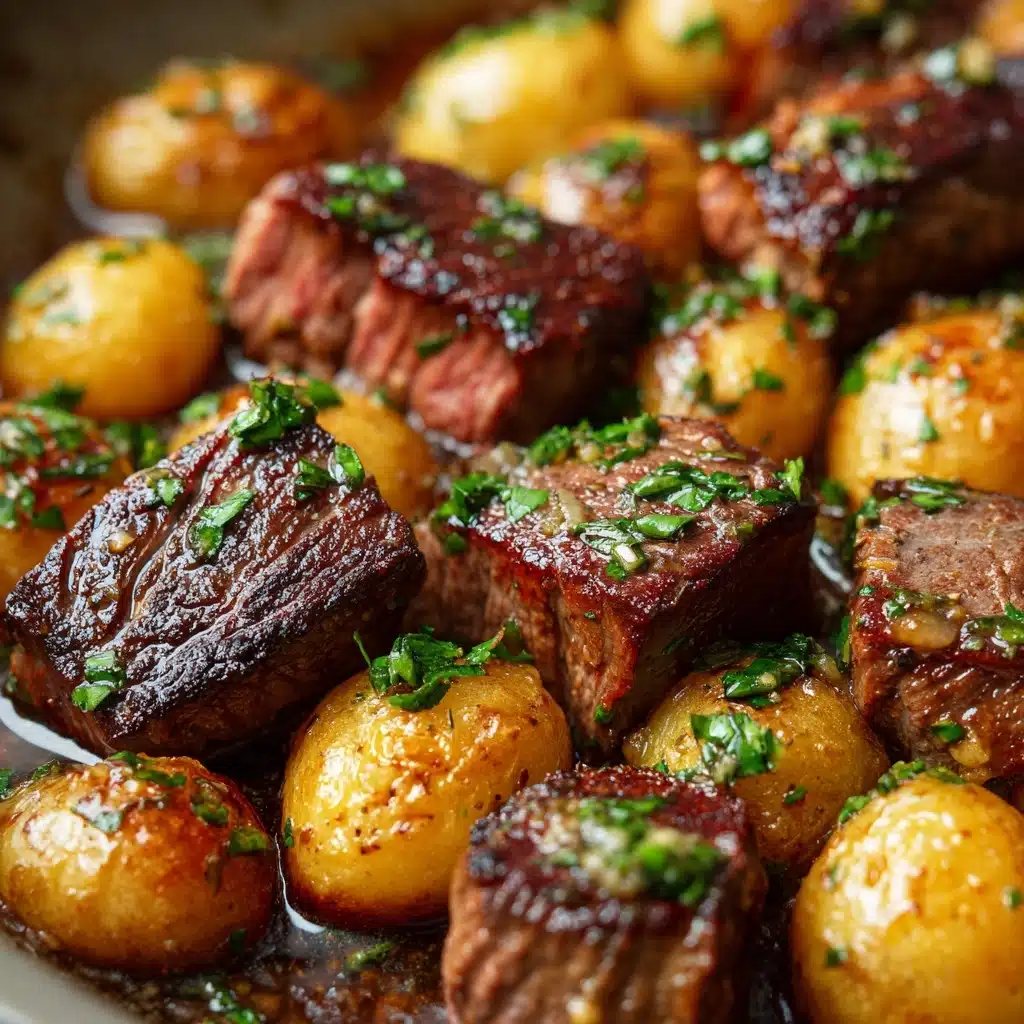 Steak Bites and Potatoes Recipe - Recipe Image