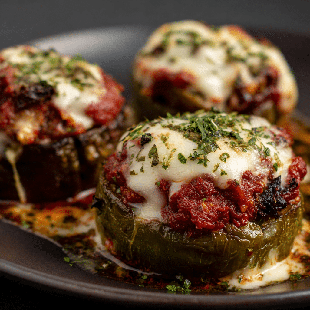 Chicken Parm Mini Meatloaf Muffins Recipe - Recipe Image