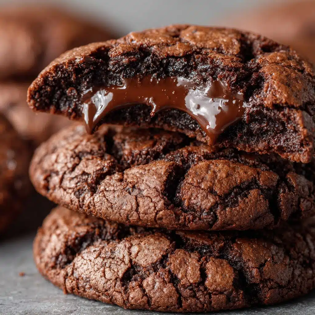 Chocolate Lava Brownie Cookies Recipe - Recipe Image