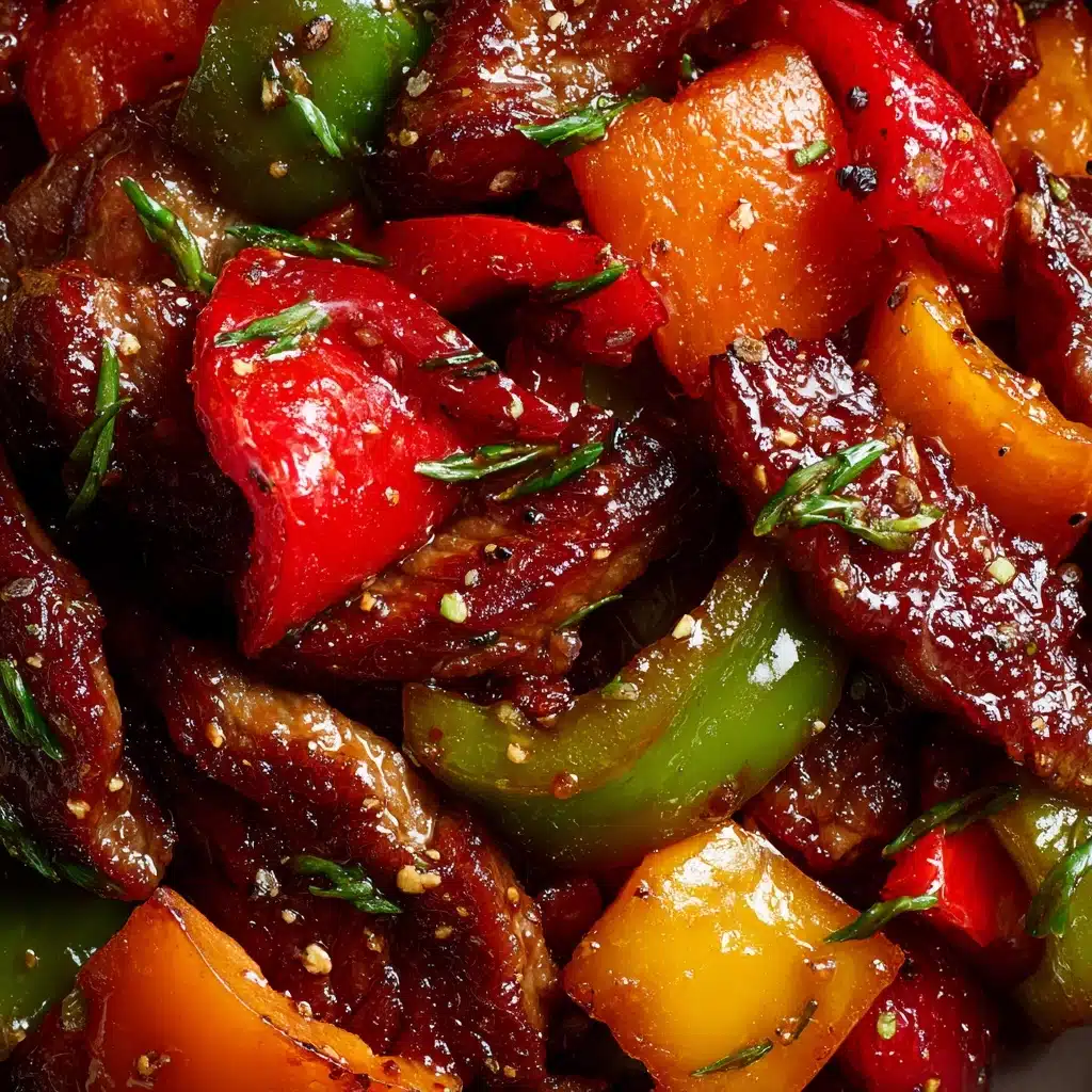 Chinese Pepper Steak Recipe - Recipe Image