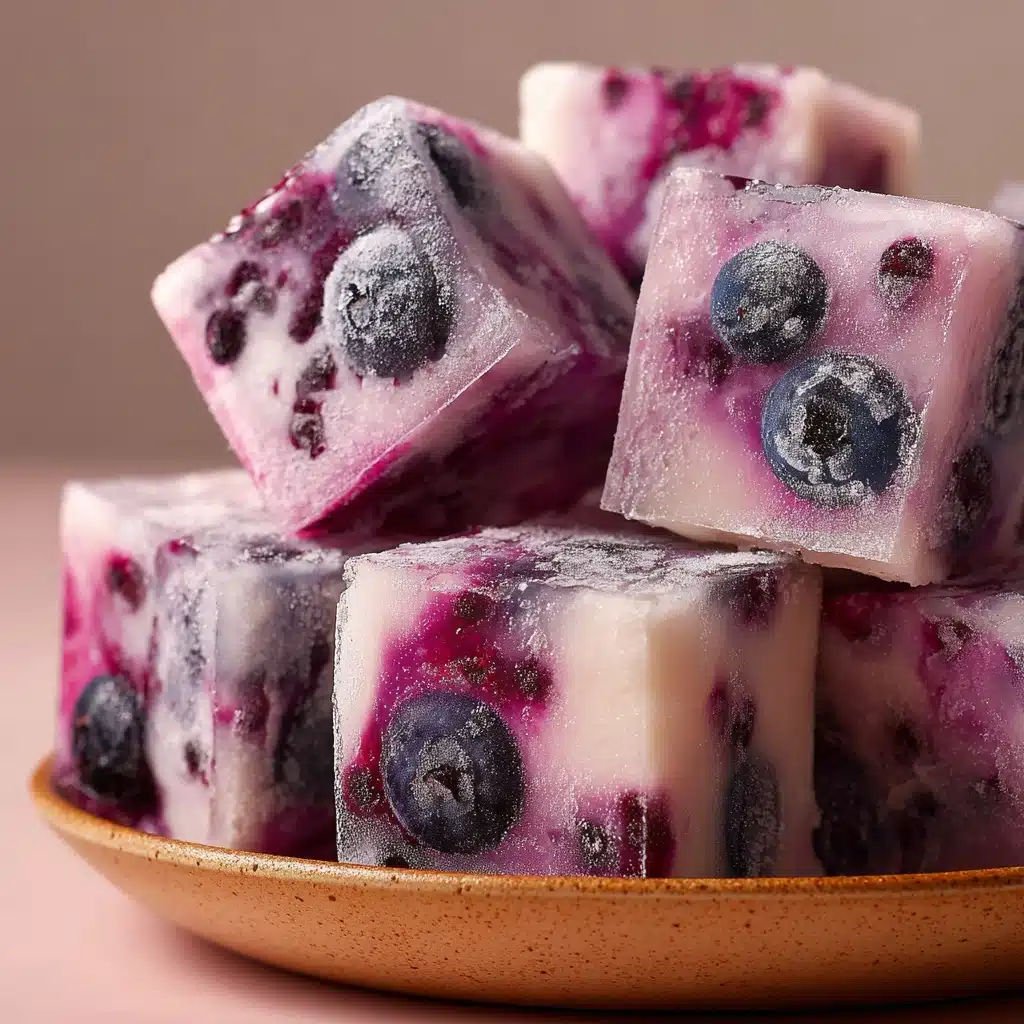 Frozen Yogurt-Dipped Blueberries Recipe - Recipe Image