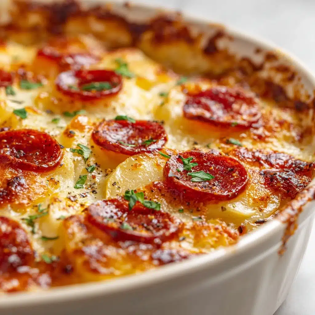 Crockpot Pierogi Casserole with Kielbasa Recipe - Recipe Image