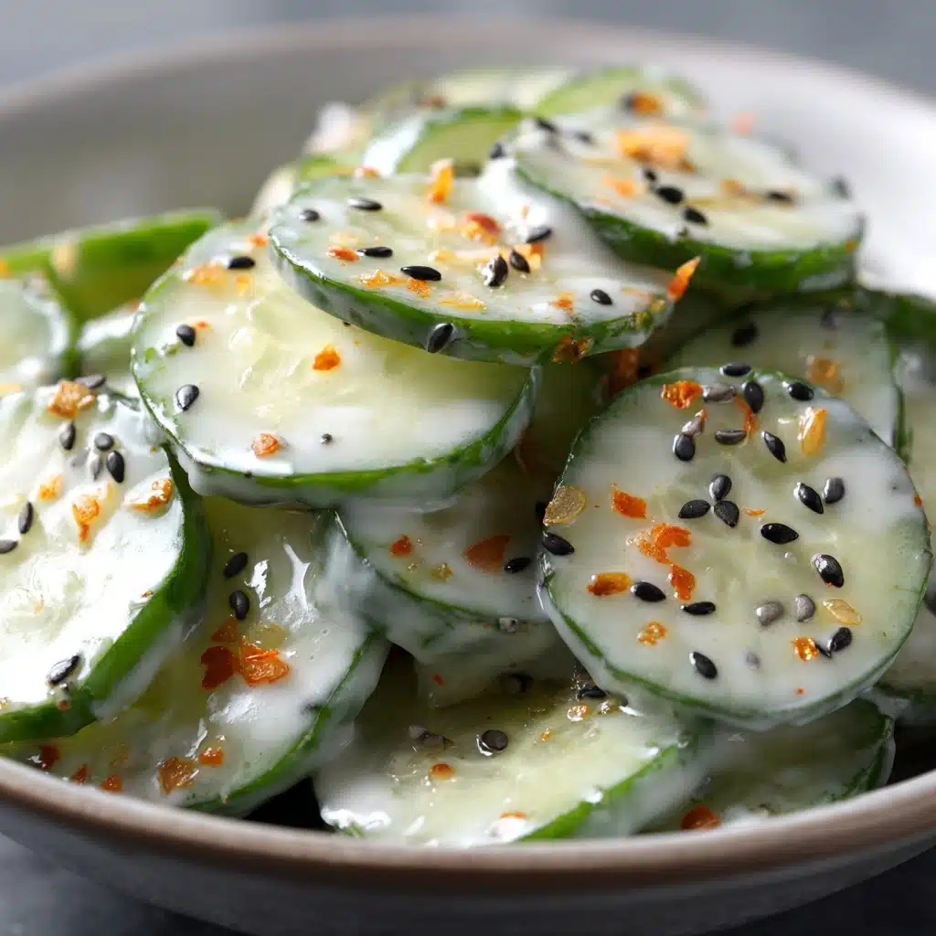 Easy California Roll Cucumber Salad Recipe - Recipe Image