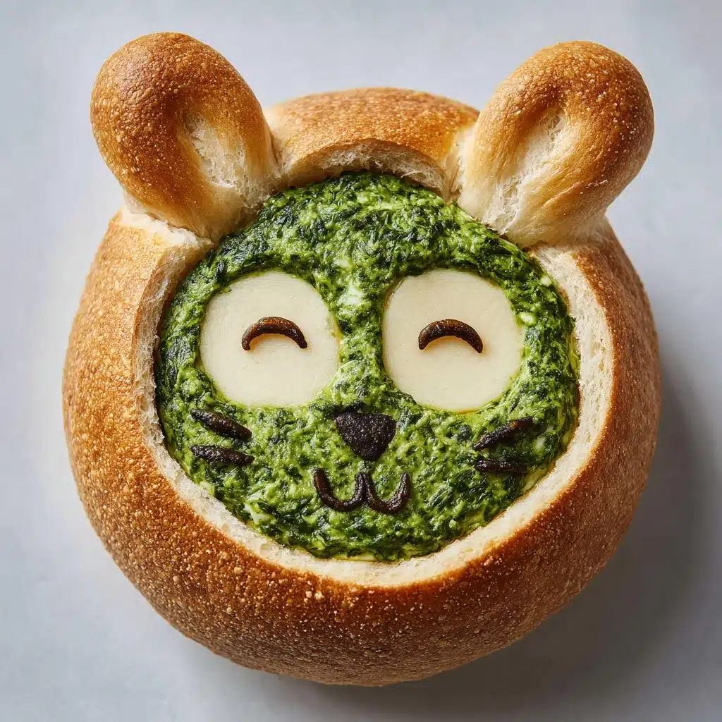 Easter Bunny Spinach Dip Recipe - Recipe Image