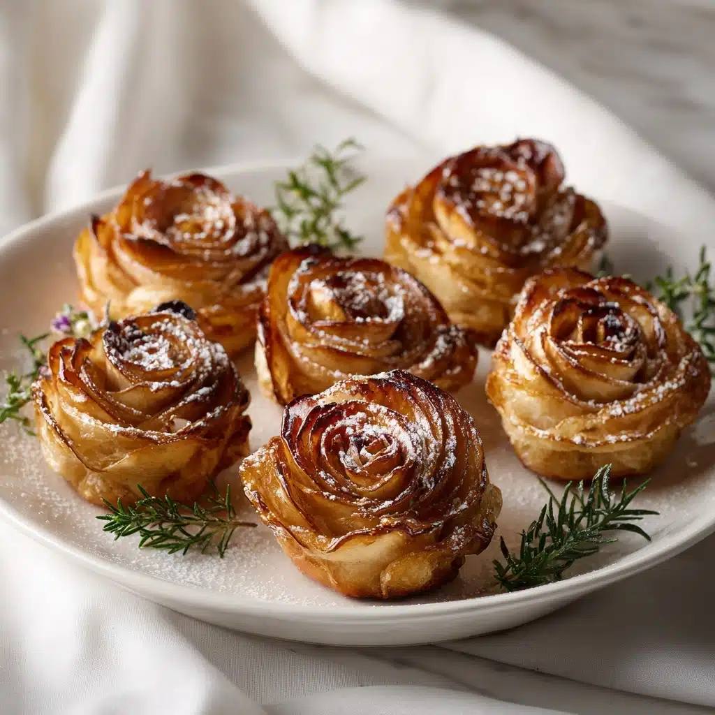 Puff Pastry Apple Roses Recipe - Recipe Image