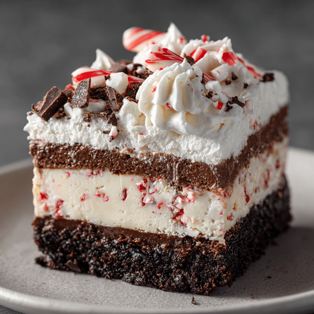 Chocolate Peppermint Lasagna Recipe - Recipe Image